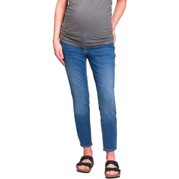 GAP Denim - GAP Maternity Inset Panel Skinny Jeans Size 31/12 NWOT